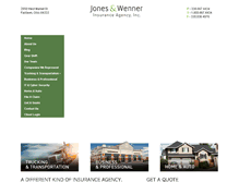 Tablet Screenshot of jones-wenner.com